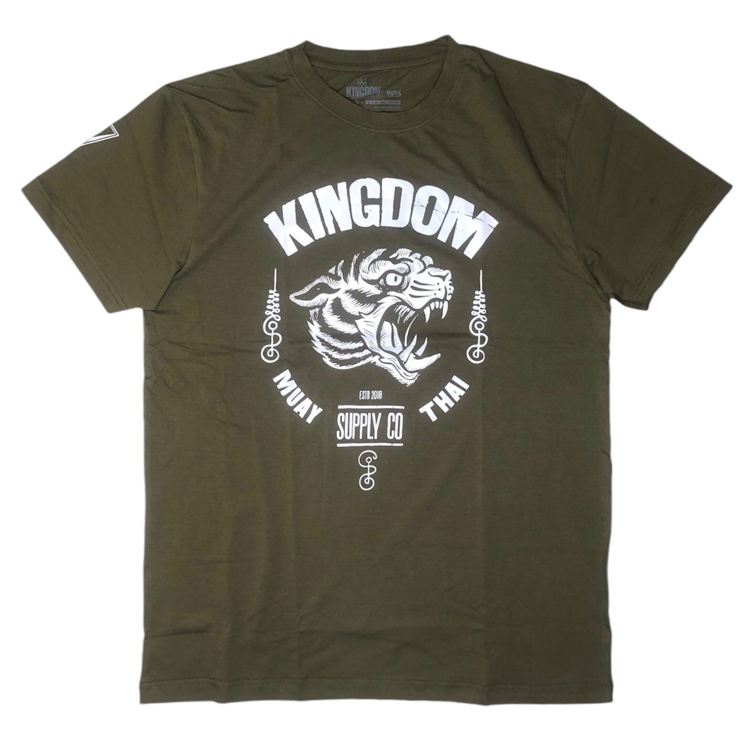 Kingdom X Yuth Classic Tiger T-Shirt Green