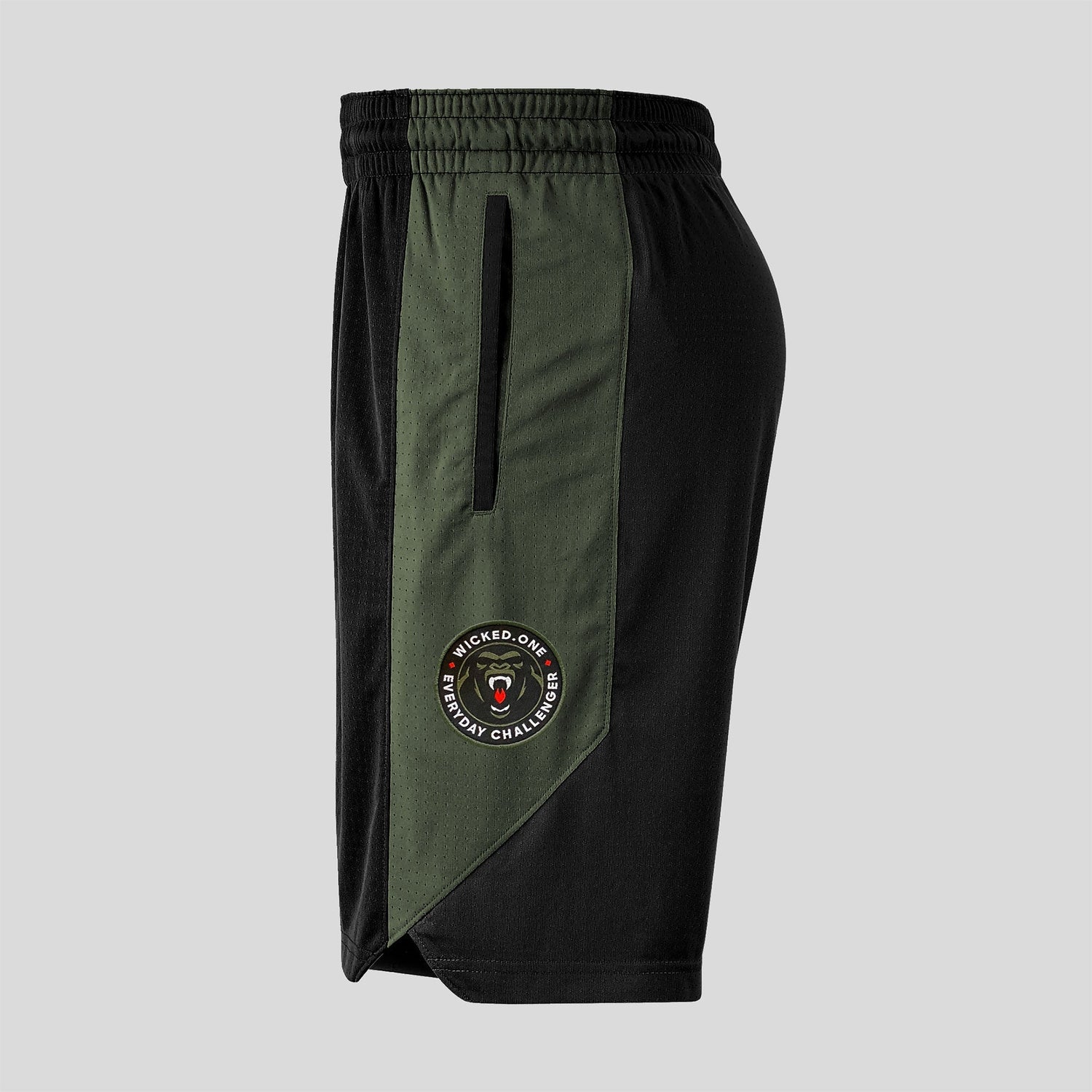 WHACKS BLACK & KHAKI SHORTS