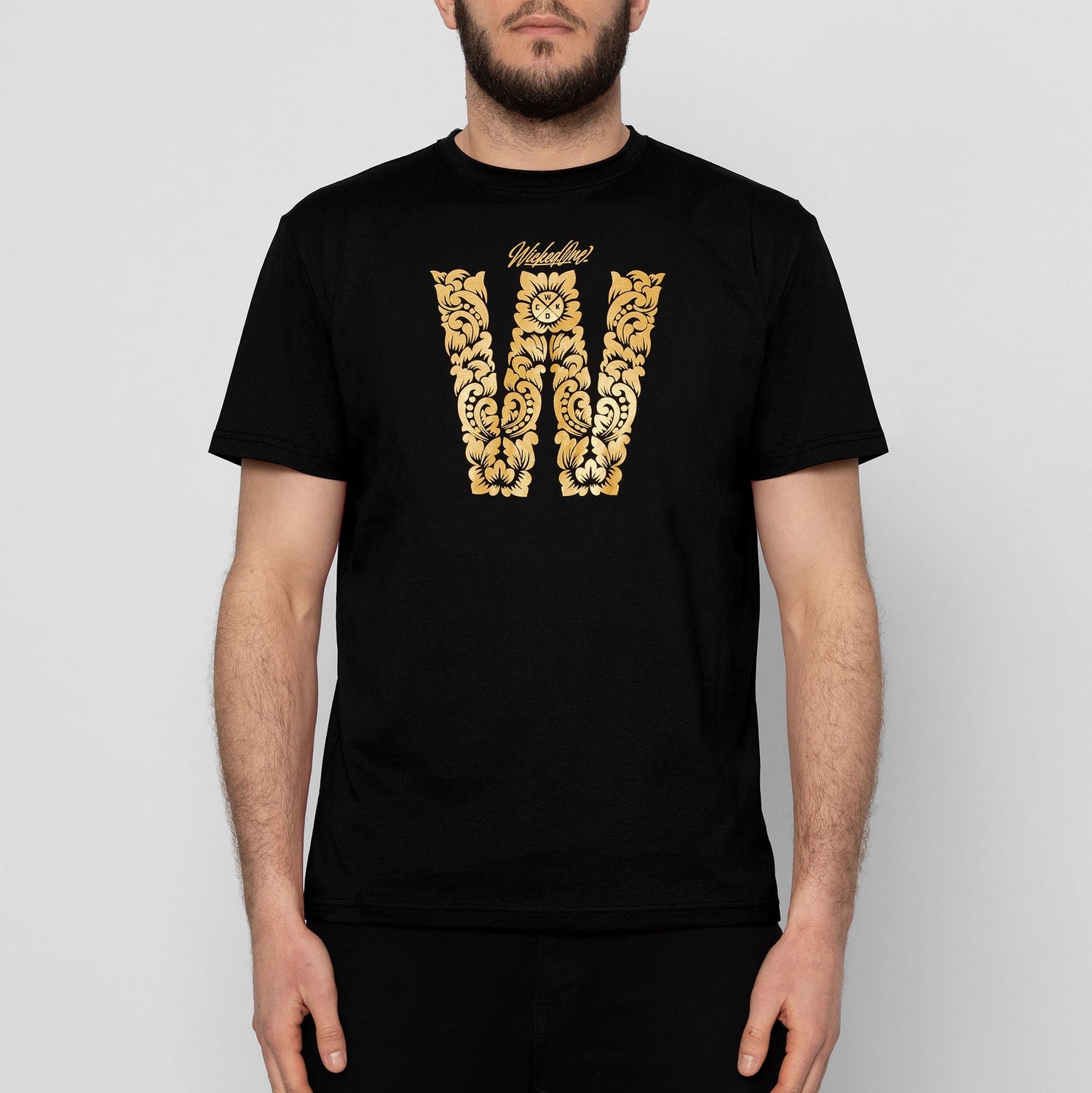 BLACK WANTED T SHIRT