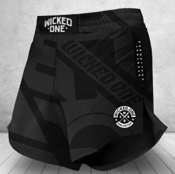MMA SHORTS ELEMENT OUTSIDERZ BLACK