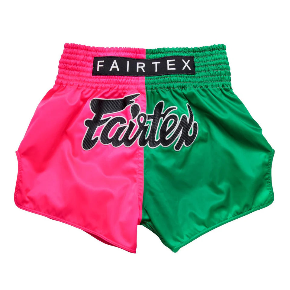 Fairtex Muay Thai Shorts Pink/Green