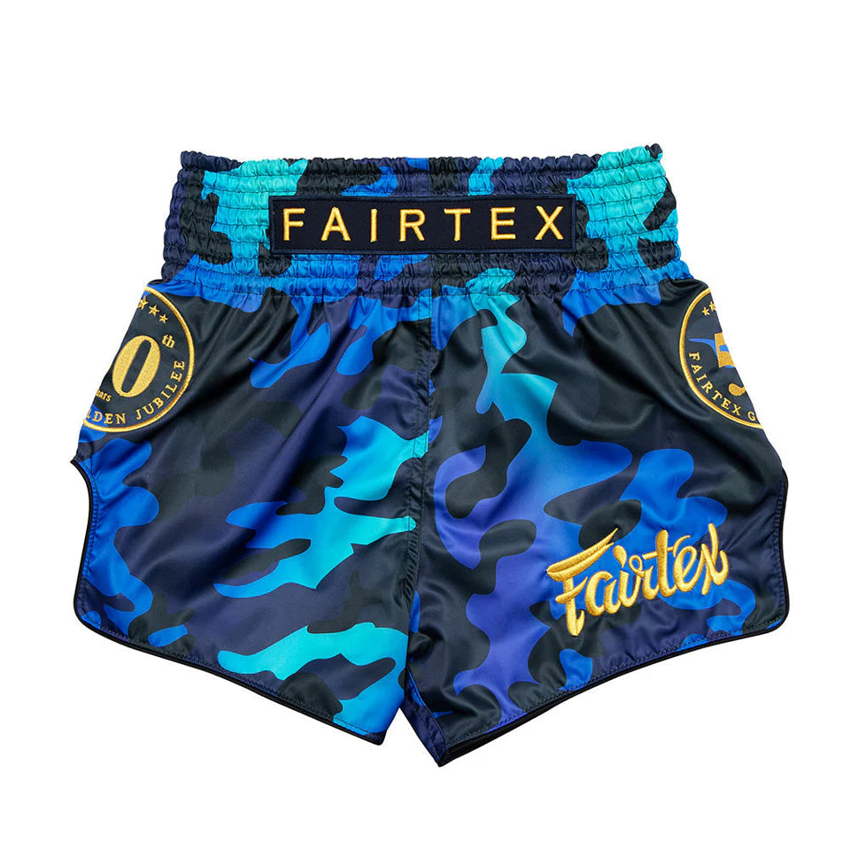 Fairtex Muay Thai Shorts “Golden Jubilee” Luster