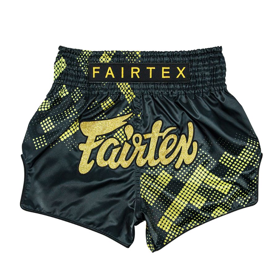 Fairtex Muay Thai Shorts “Heart of Gold”