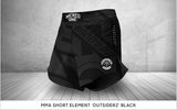 Wicked1 MMA Short Element “Outsiderz” Black