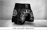 Wicked1 Muay Thai Short “Herd” Black