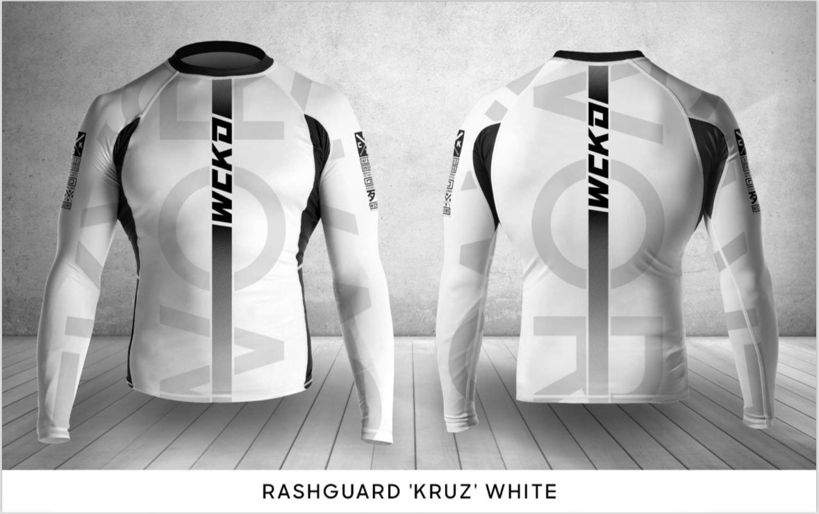 Wicked1 Rashguard “Kruz” White