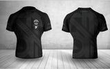 Wicked1 Rashguard “Outsiderz” Short Sleeves Black