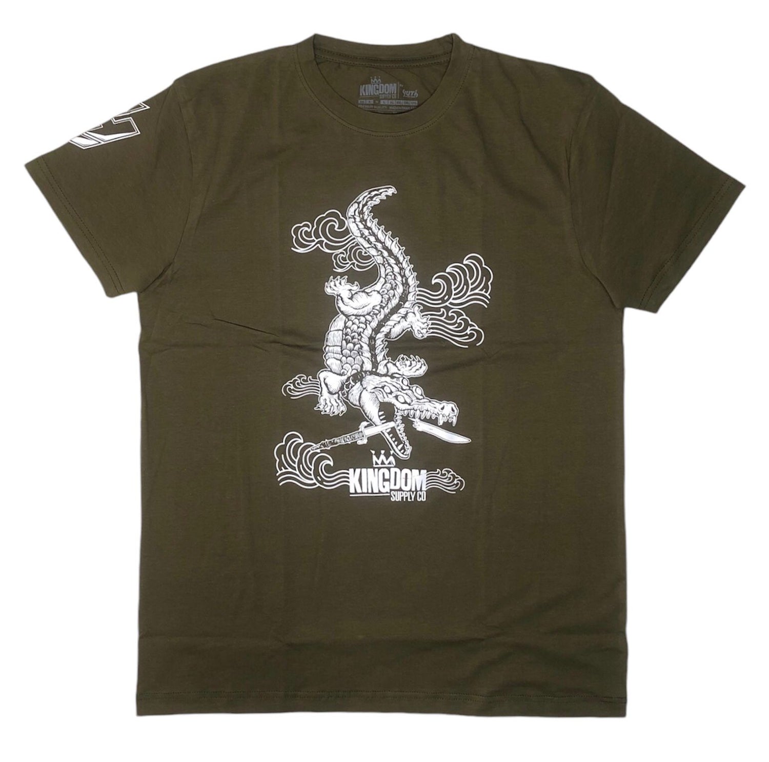 Kingdom X Yuth Classic Gator T-Shirt Green