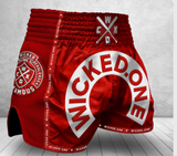MUAY THAI SHORT HERD RED