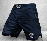 MMA SHORTS EAGER OUTSIDERZ NAVY