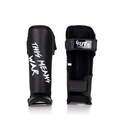 Black Yuth-Sport Line Shinguard Front/Back